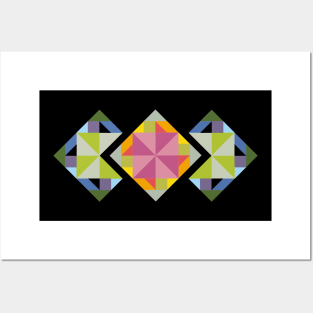 Tangram Symmetry Posters and Art